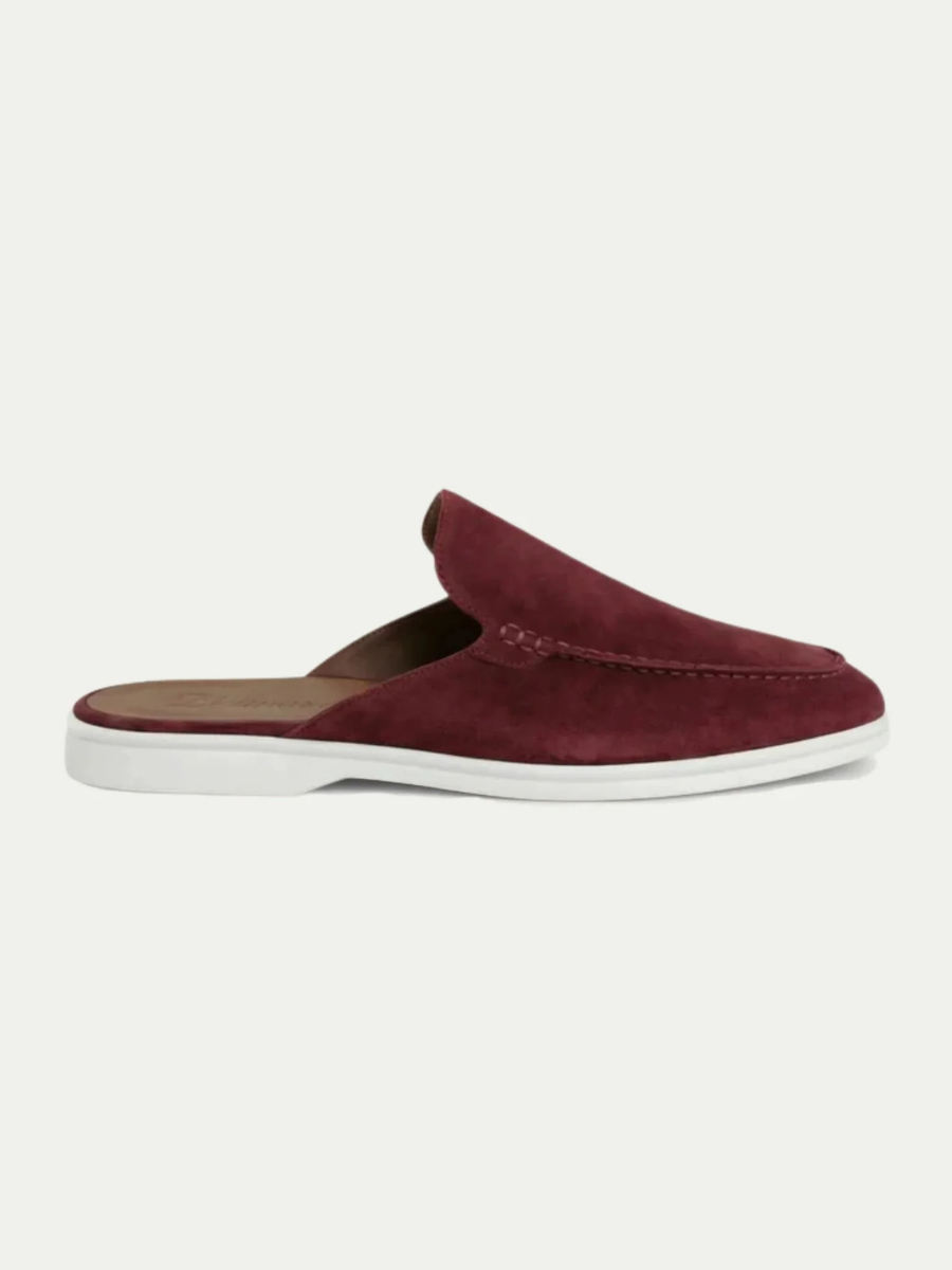 Burgundy Yacht Mule