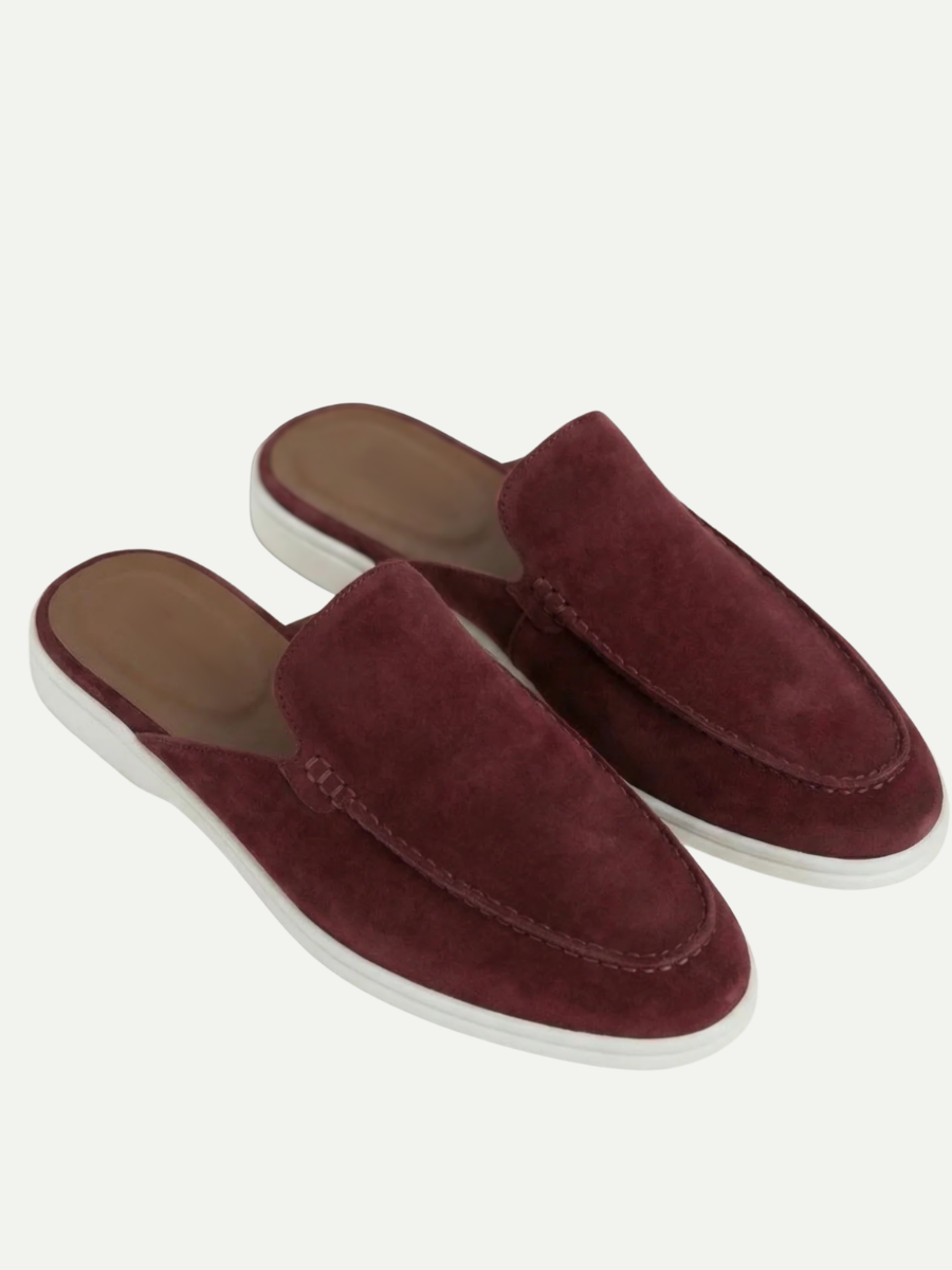 Burgundy Yacht Mule