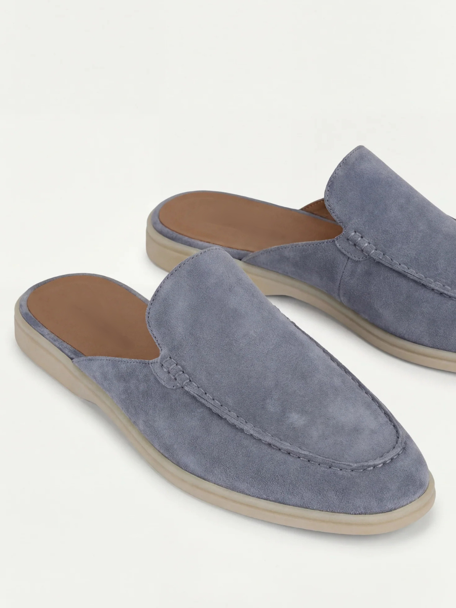 Baby Blue Yacht Mule