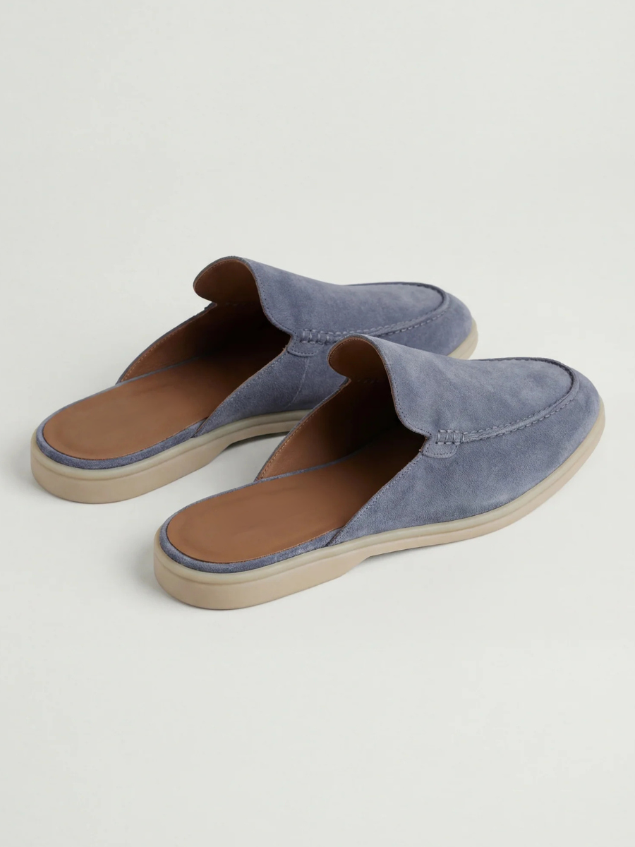Baby Blue Yacht Mule