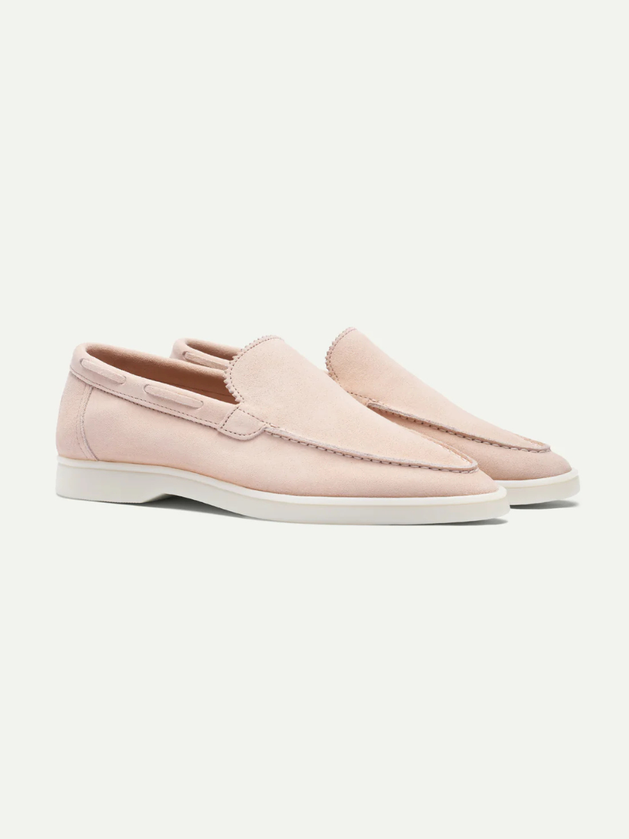 Lady Soft Pink Yacht Loafers