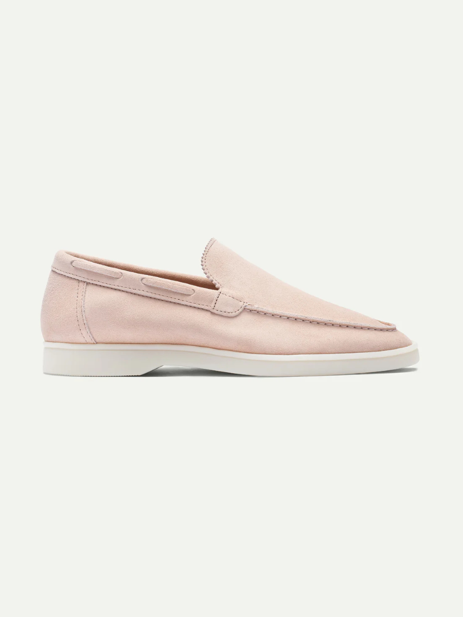 Lady Soft Pink Yacht Loafers