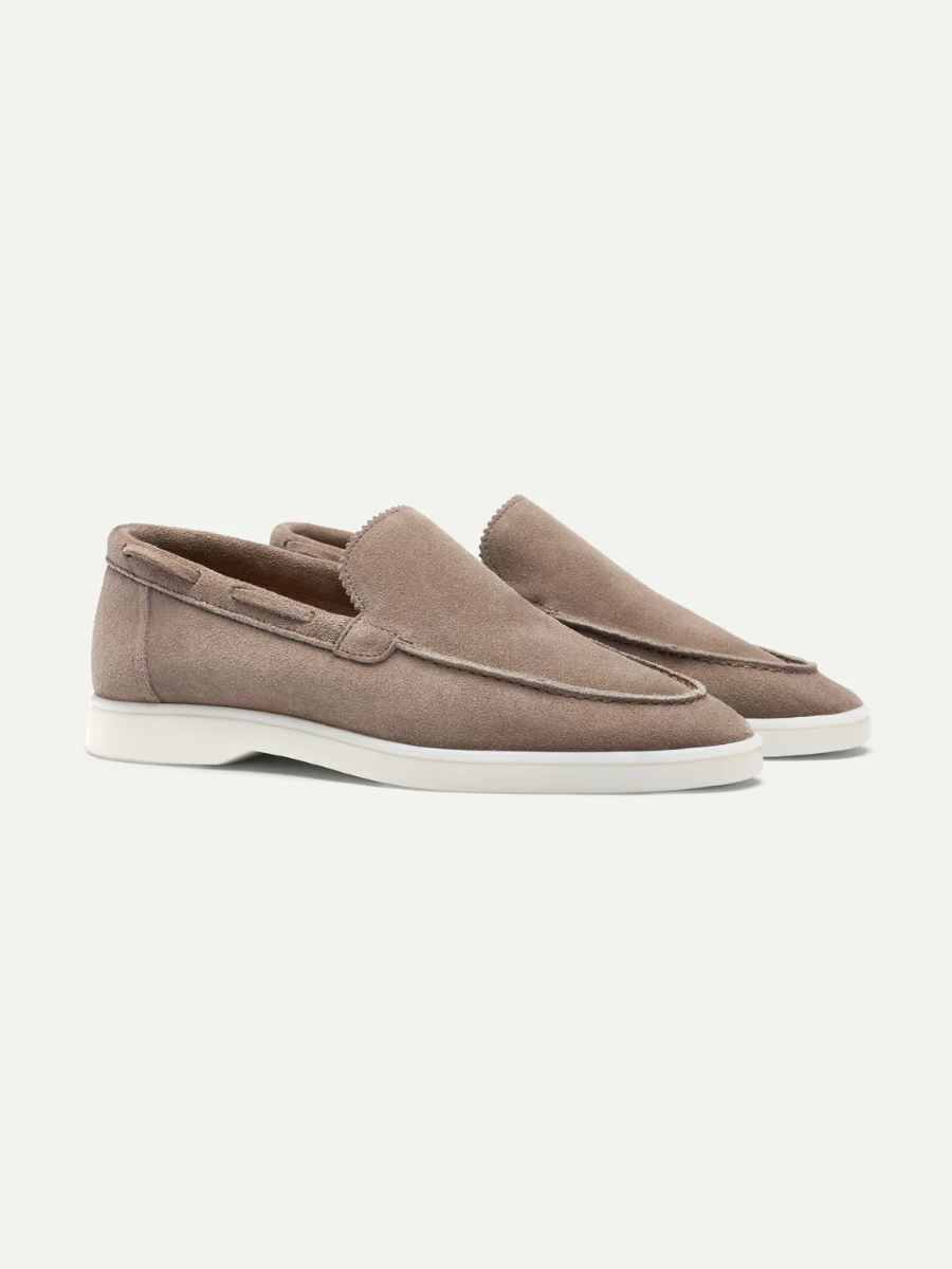 Lady Ash Grey Yacht Loafers