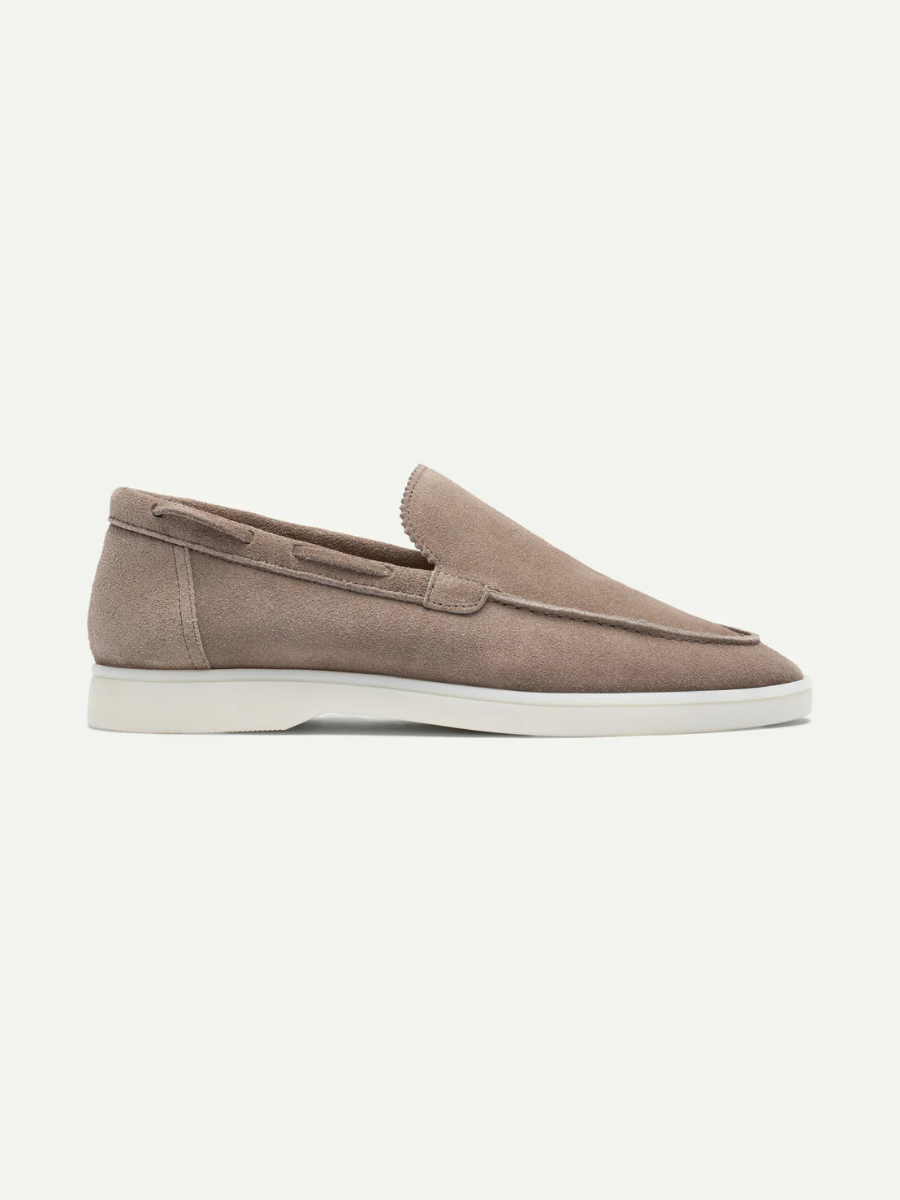 Lady Ash Grey Yacht Loafers