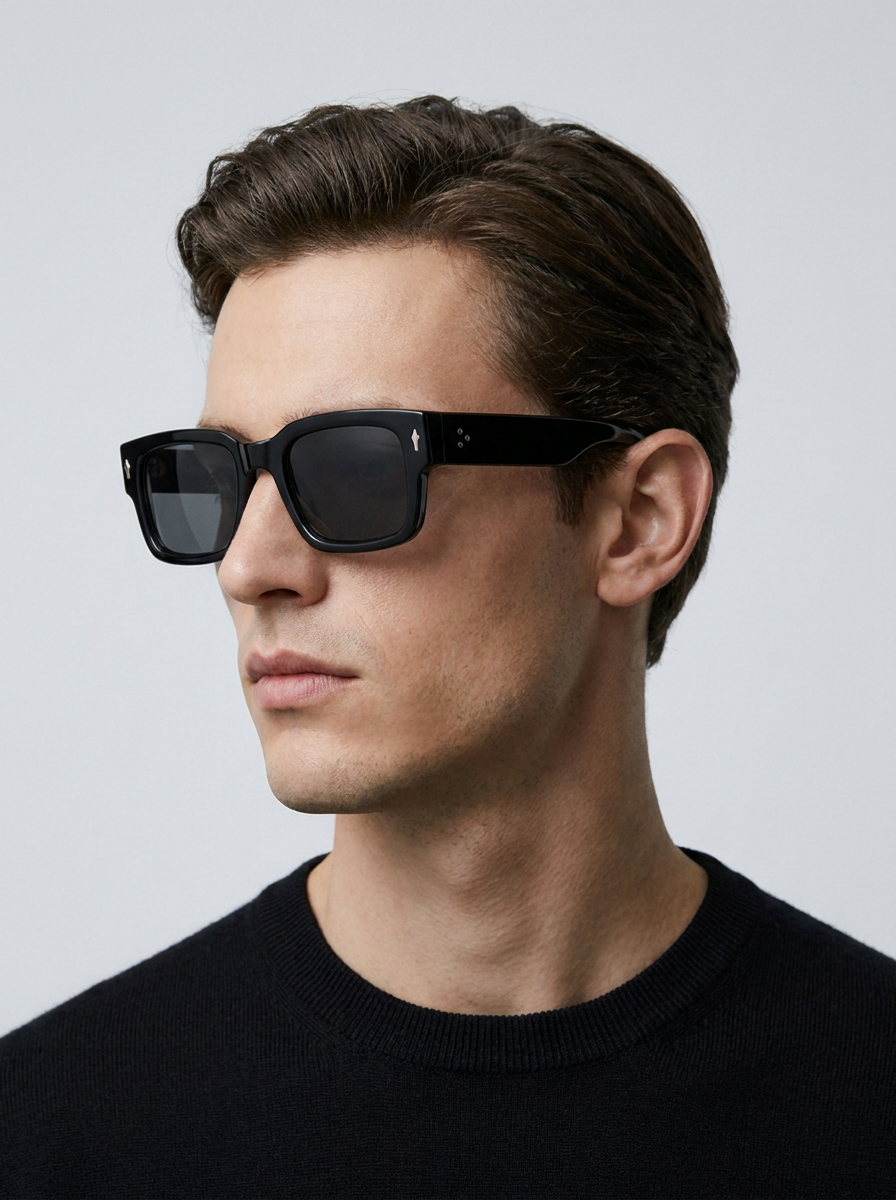 Black Marceau Glasses