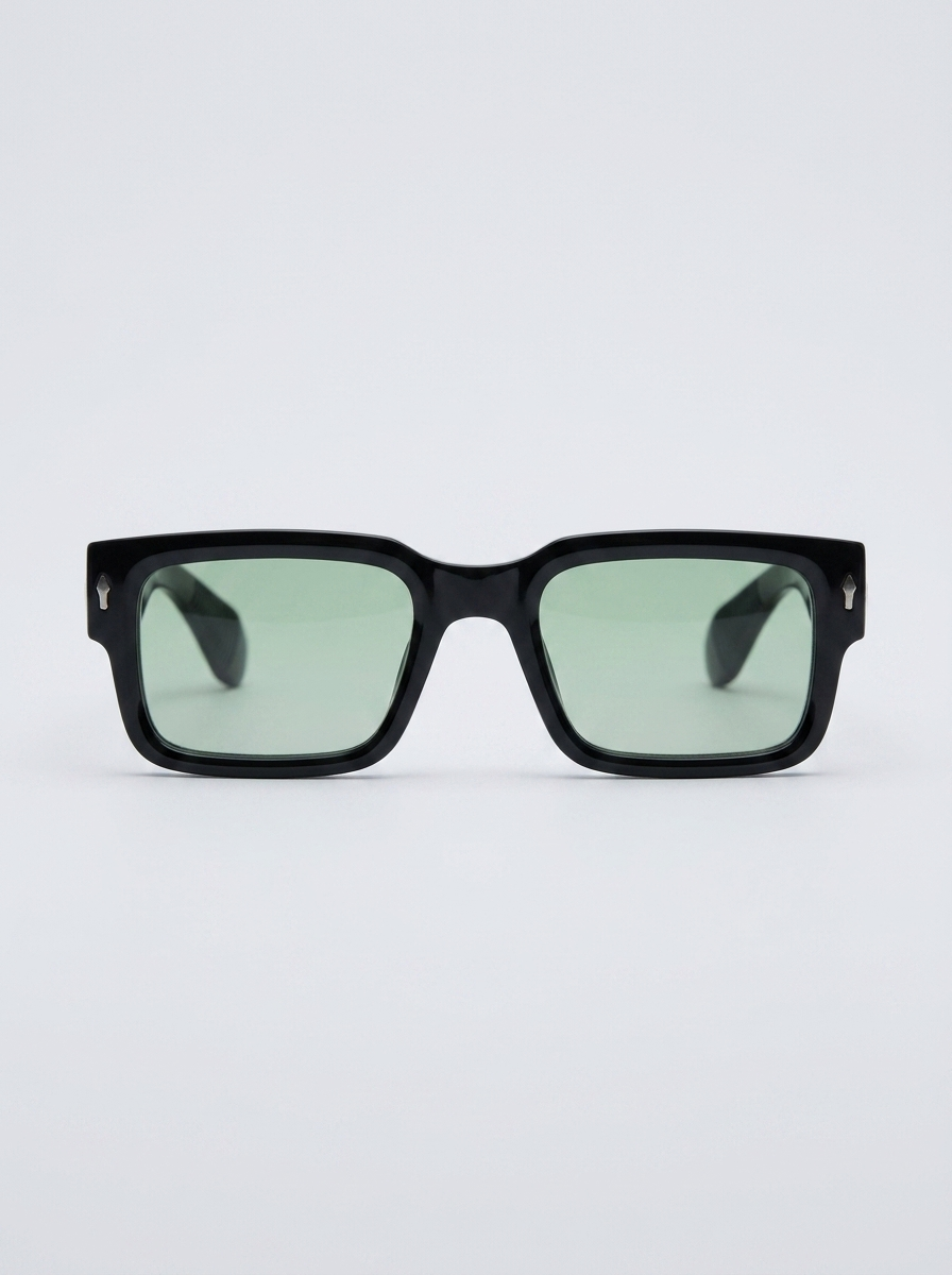 Black & Green Marceau Glasses