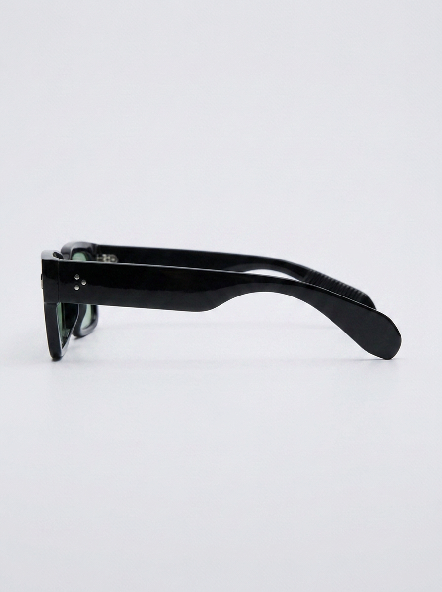 Black & Green Marceau Glasses