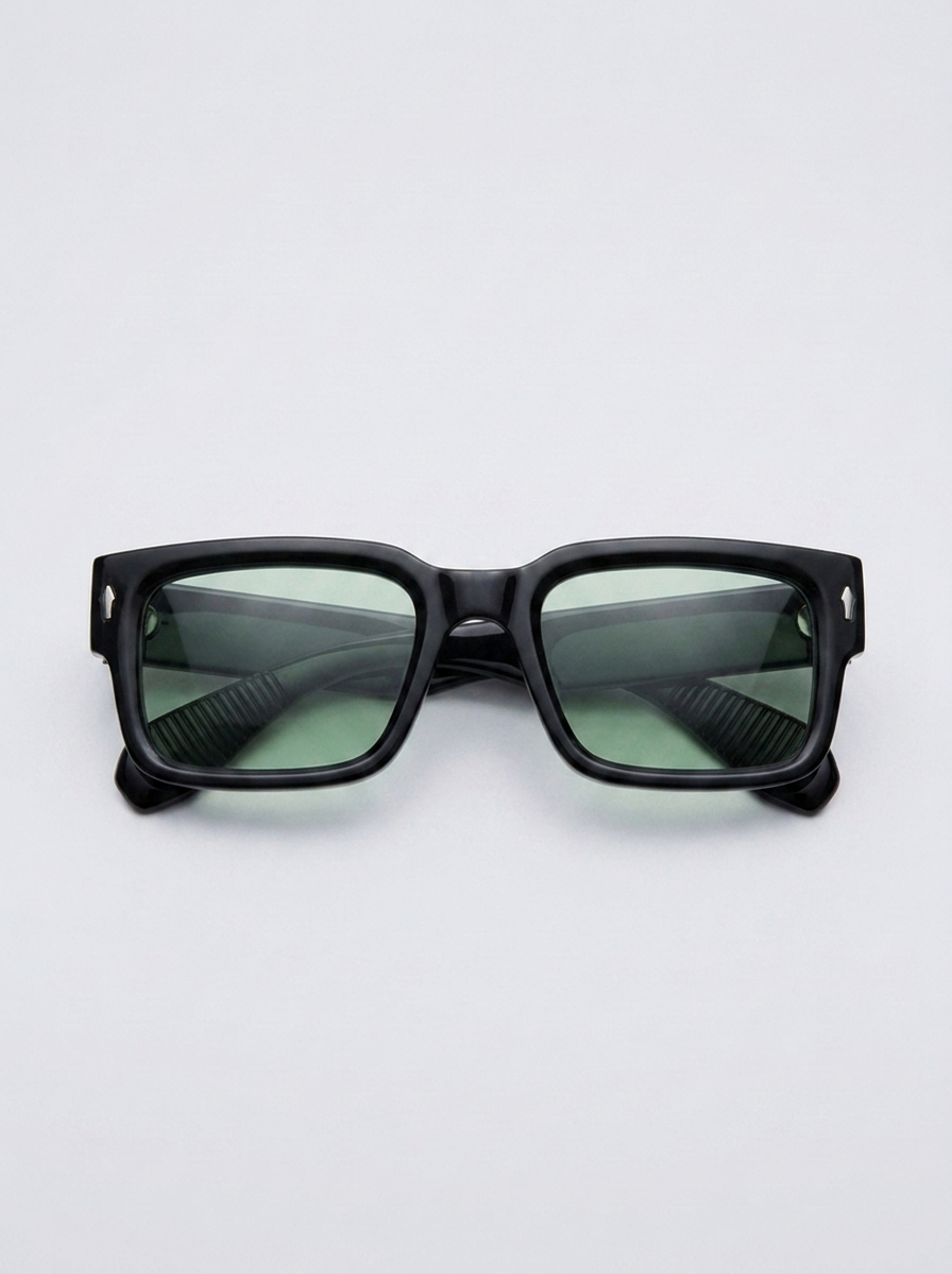 Black & Green Marceau Glasses