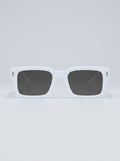 White Marceau Glasses