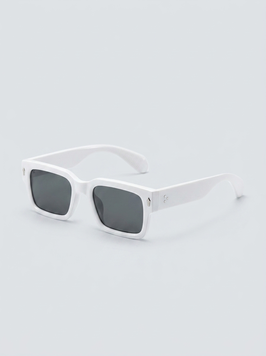 White Marceau Glasses