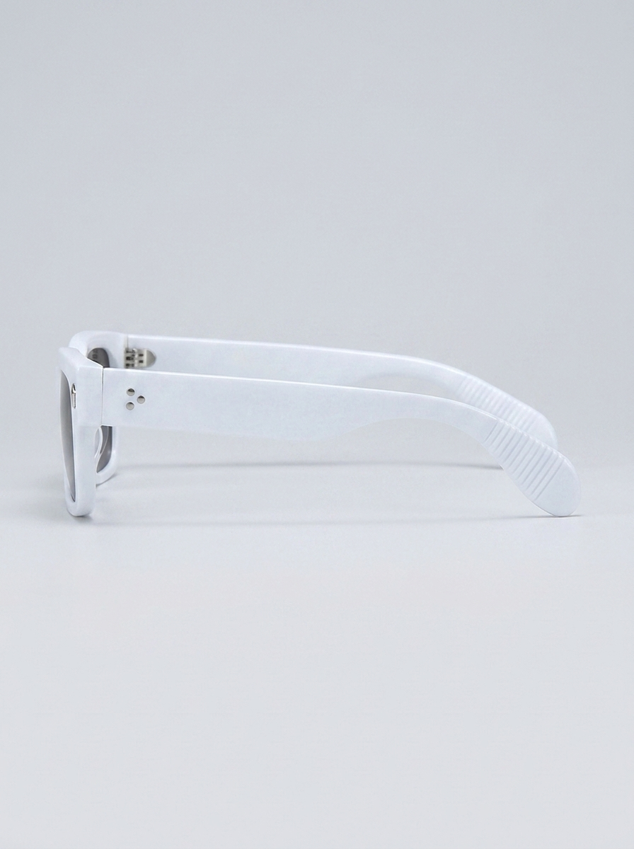White Marceau Glasses