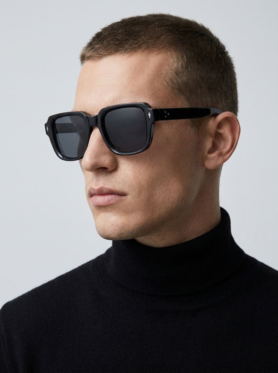 Black Odéon Glasses