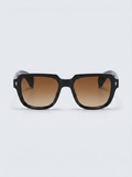Black & Cognac Odéon Glasses