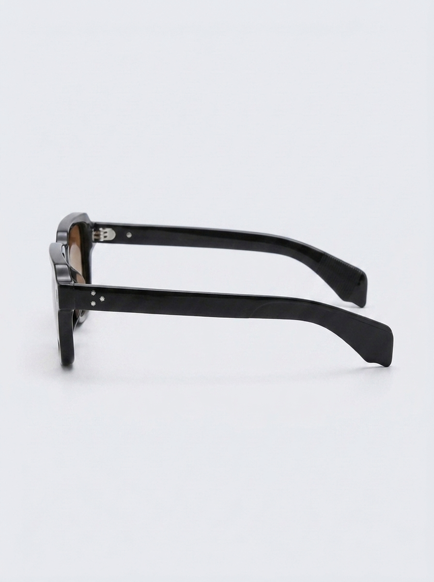 Black & Cognac Odéon Glasses