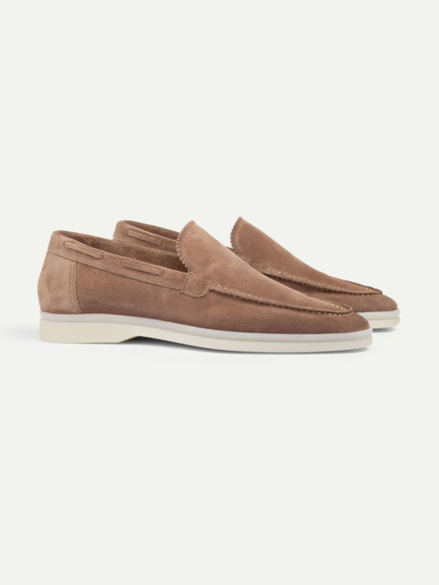 Lady Classic Beige Yacht Loafers
